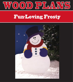Fun-Loving Frosty Woodworking Plan